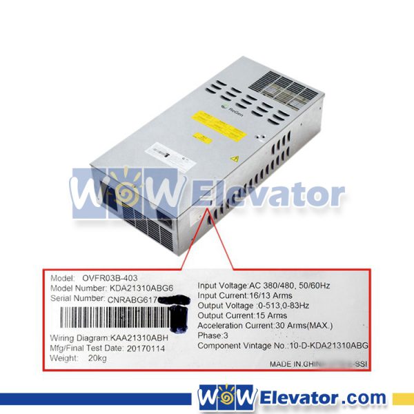 OVFR03B-403, Inverter OVFR03B-403, Elevator Parts, Elevator Spare Parts, Elevator Inverter, Elevator OVFR03B-403, Elevator Inverter Supplier, Cheap Elevator Inverter, Buy Elevator Inverter, Elevator Inverter Sales Online, Lift Parts, Lift Spare Parts, Lift Inverter, Lift OVFR03B-403, Lift Inverter Supplier, Cheap Lift Inverter, Buy Lift Inverter, Lift Inverter Sales Online, Frequency Converter Board OVFR03B-403, Elevator Frequency Converter Board, Elevator Frequency Converter Board Supplier, Cheap Elevator Frequency Converter Board, Buy Elevator Frequency Converter Board, Elevator Frequency Converter Board Sales Online, KDA21310ABG6, KBA21310ABG6, KEA21310ABG2